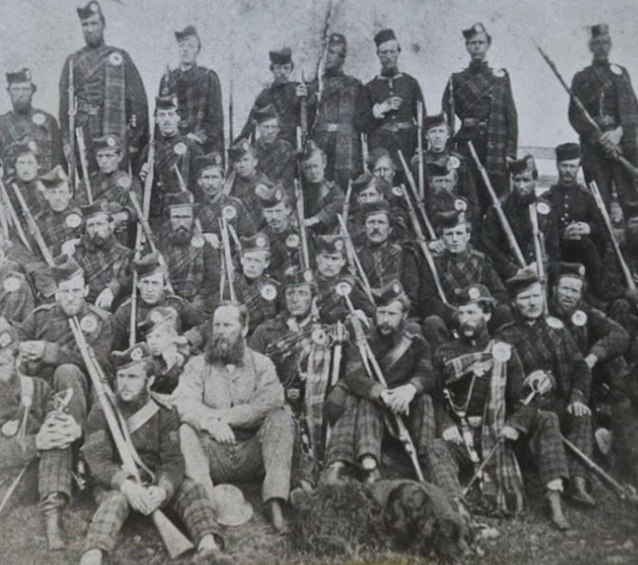 Company 10, Queens Own Rifles, 1866