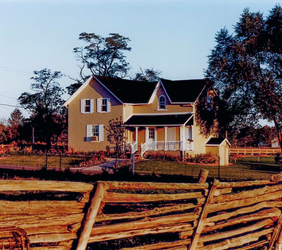 house on a farm