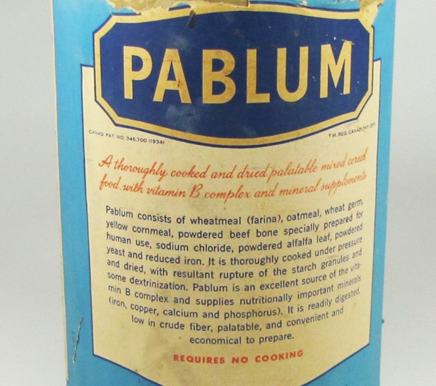 old can of pablum