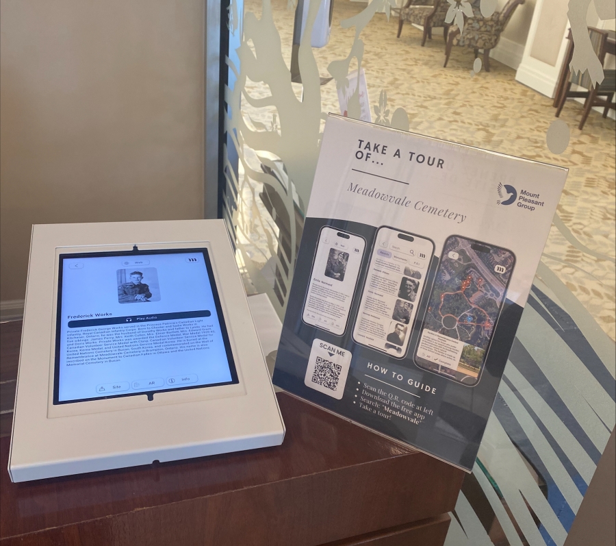 digital monitor and text