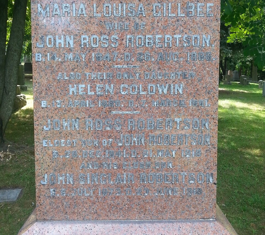 headshot of John Ross Robertson