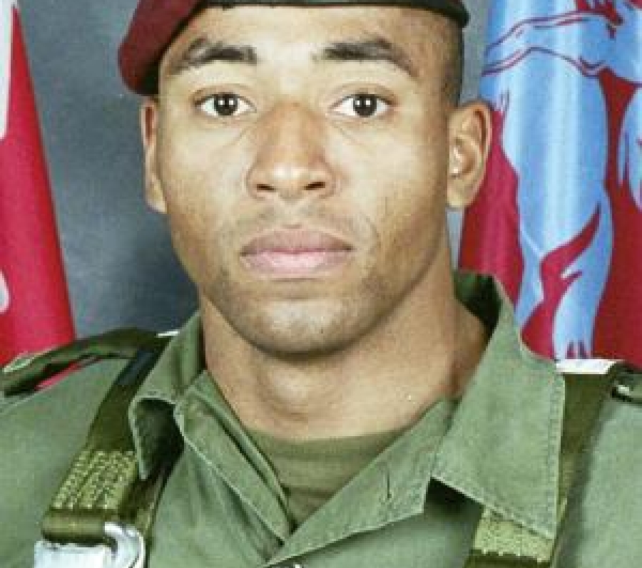 headshot of a soldier