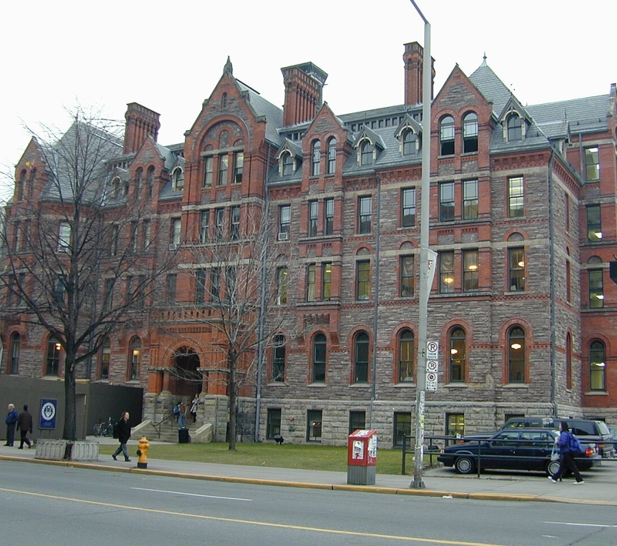 a big building with brick and stone