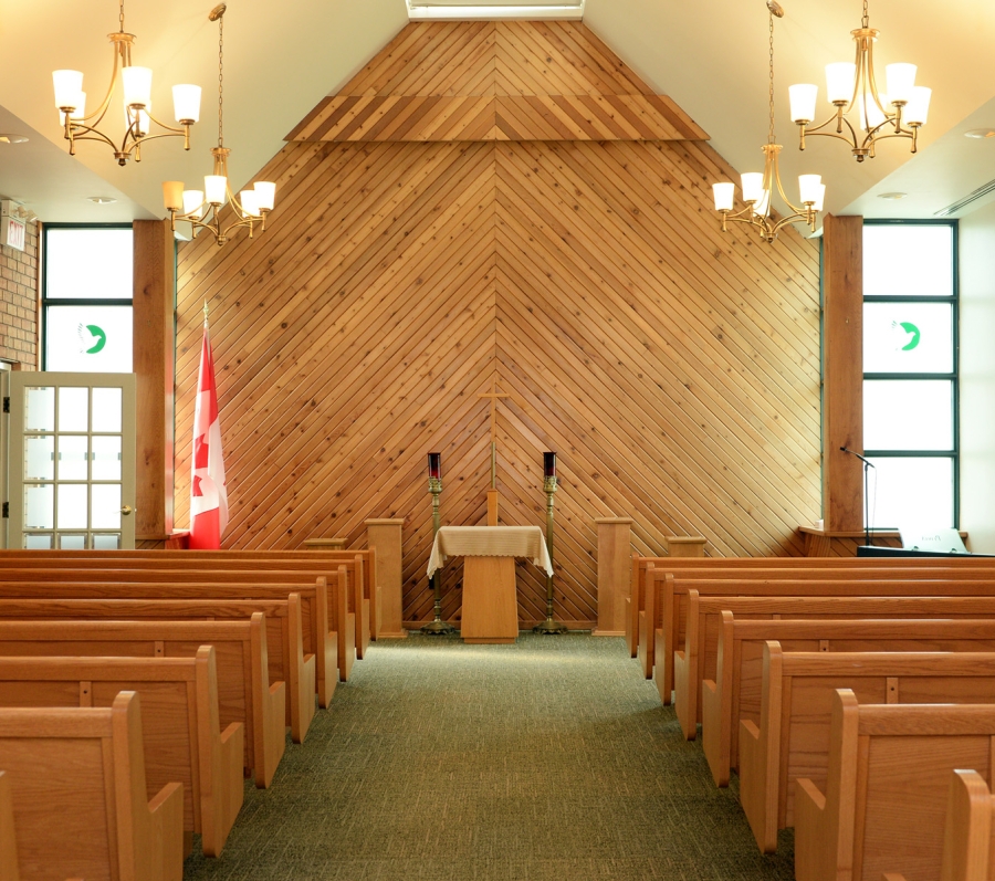 TSA Pickering Funeral Centre gathering hall