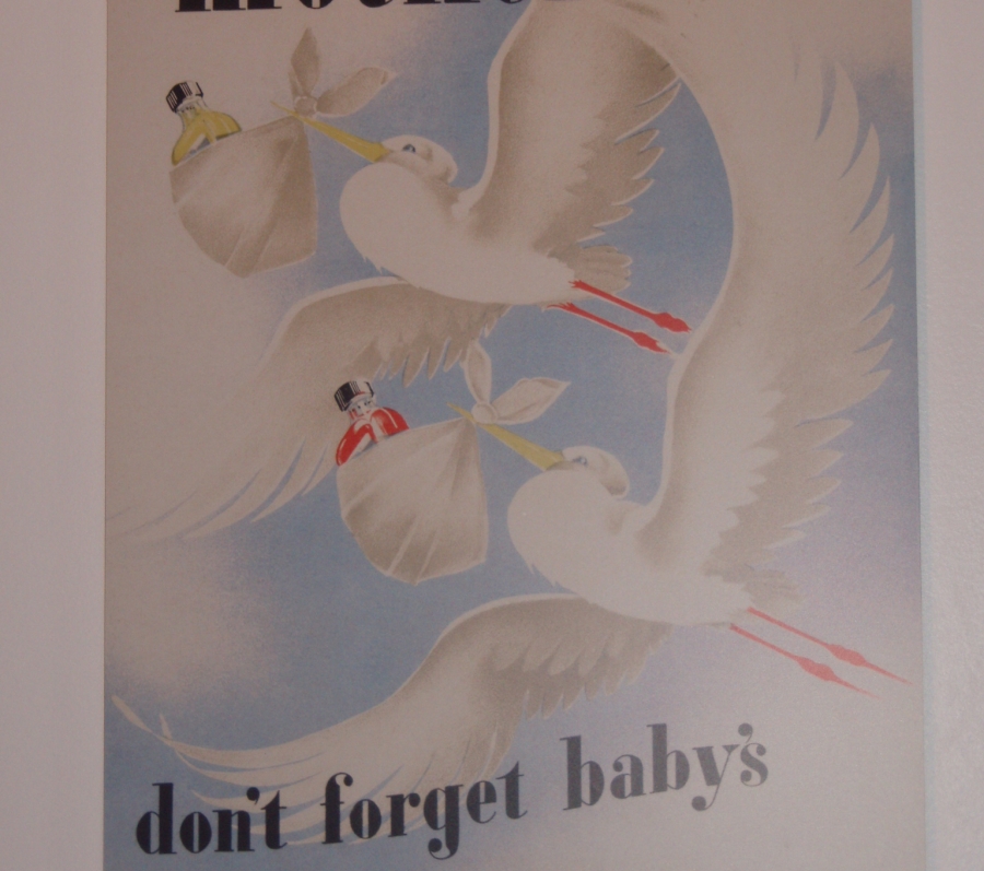 poster of babies and storks