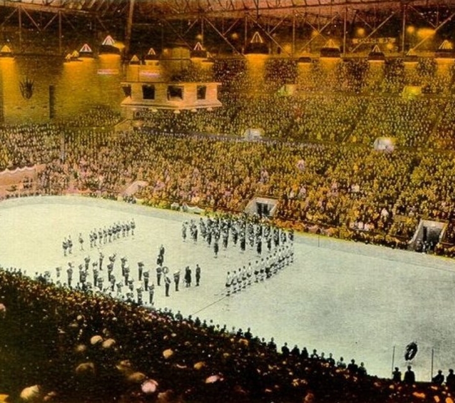 hockey game in 1931