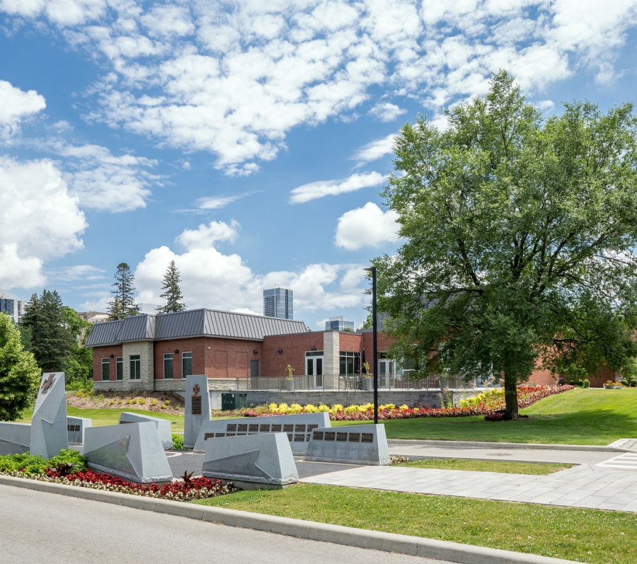 exterior shot of York Cemetery and Funeral Centre