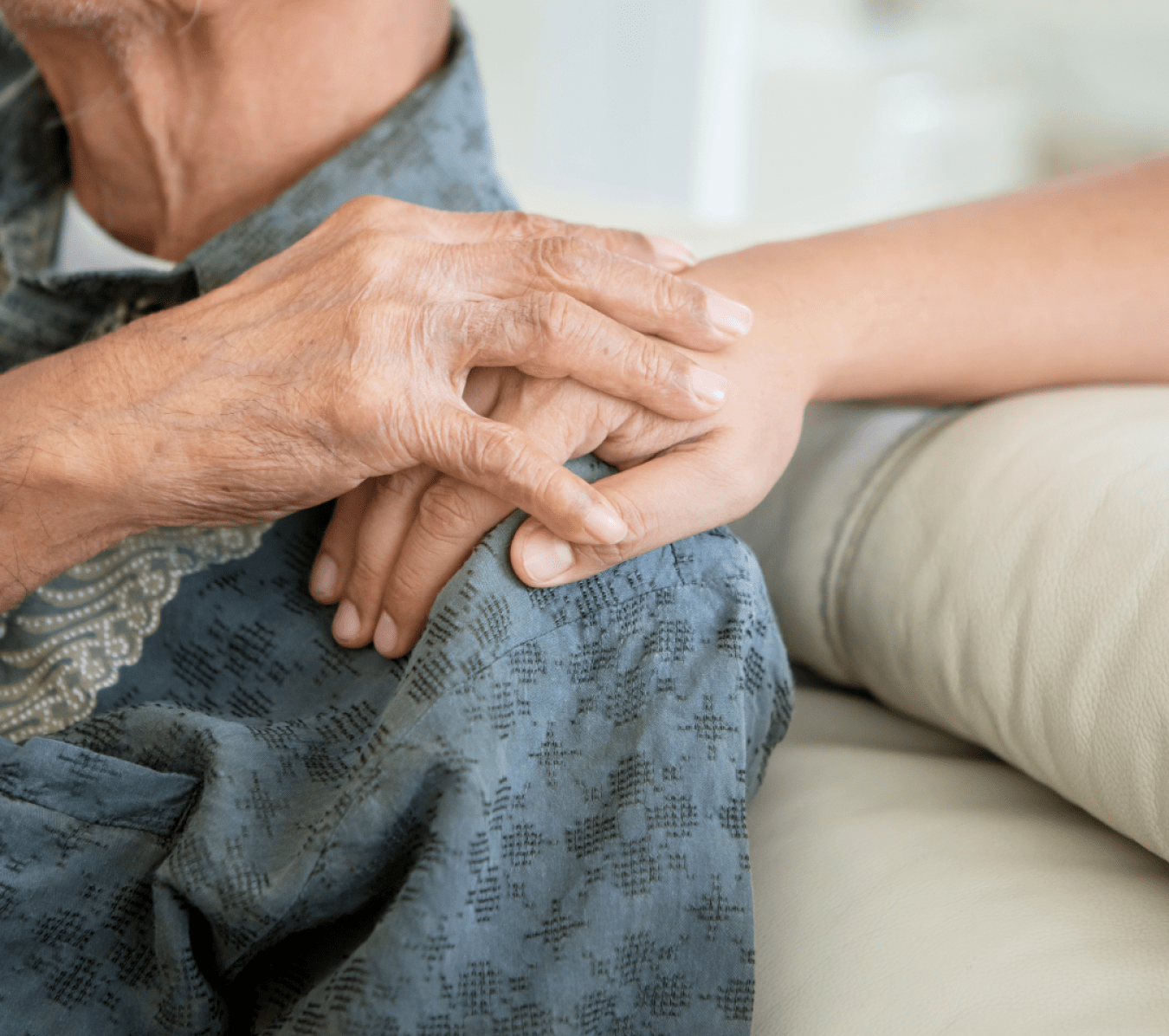 hands offering support