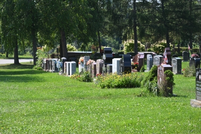 upright markers at Duffin meadows