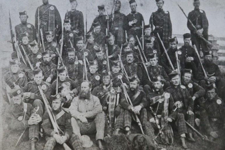Company 10, Queens Own Rifles, 1866