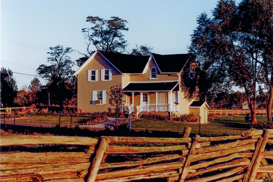 house on a farm