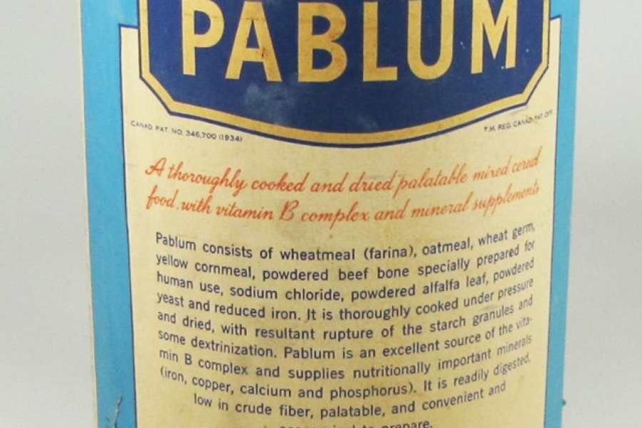 old can of pablum
