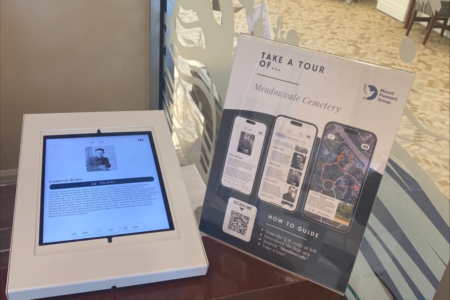 digital monitor and text