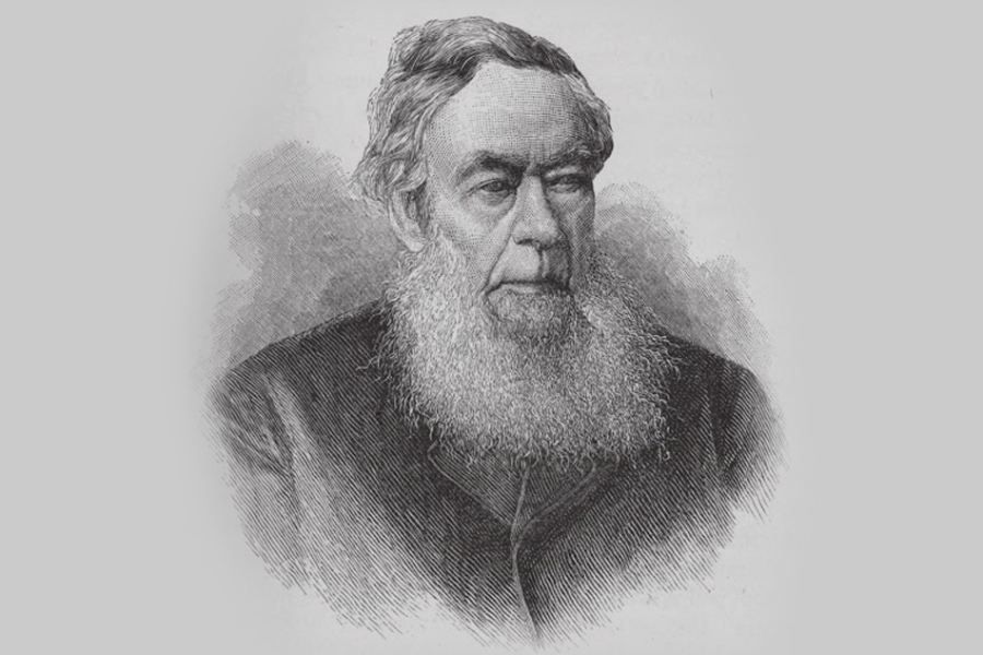 portrait of a man with a long grey beard