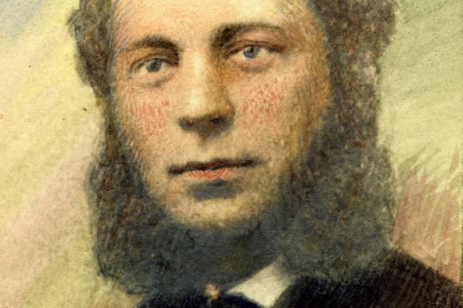 old photo of man with a beard