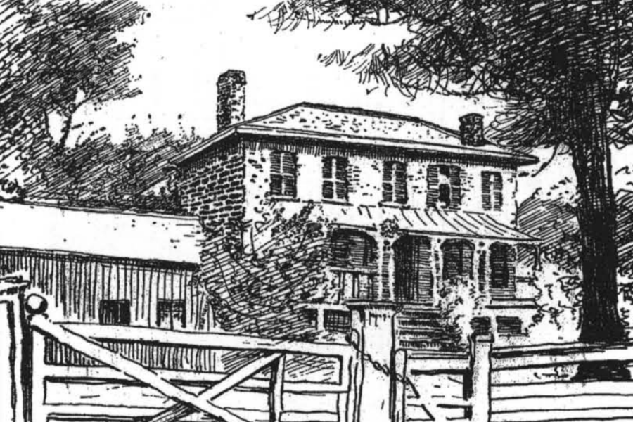 drawing of a house