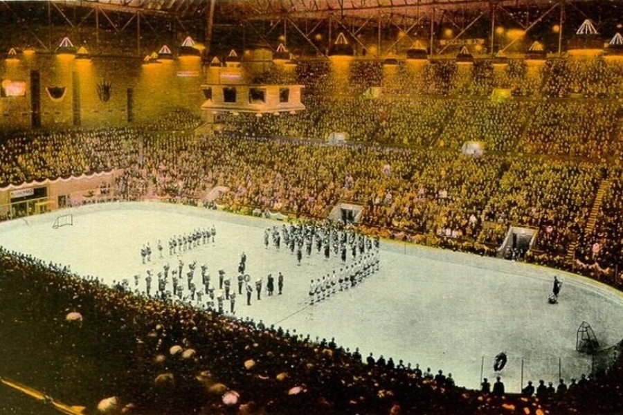 hockey game in 1931