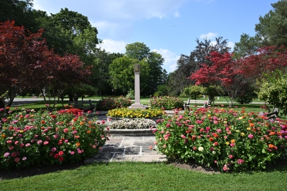 Peaceful view of York Cemetery and Funeral Centre