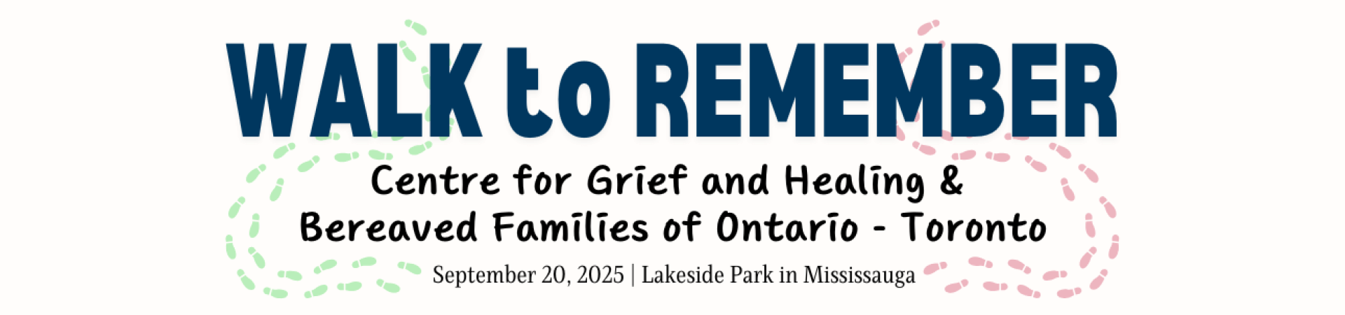 walk to remember web banner text