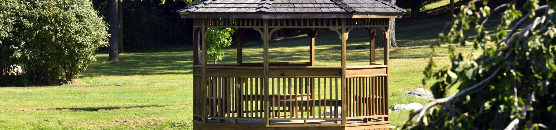 pond gazebo
