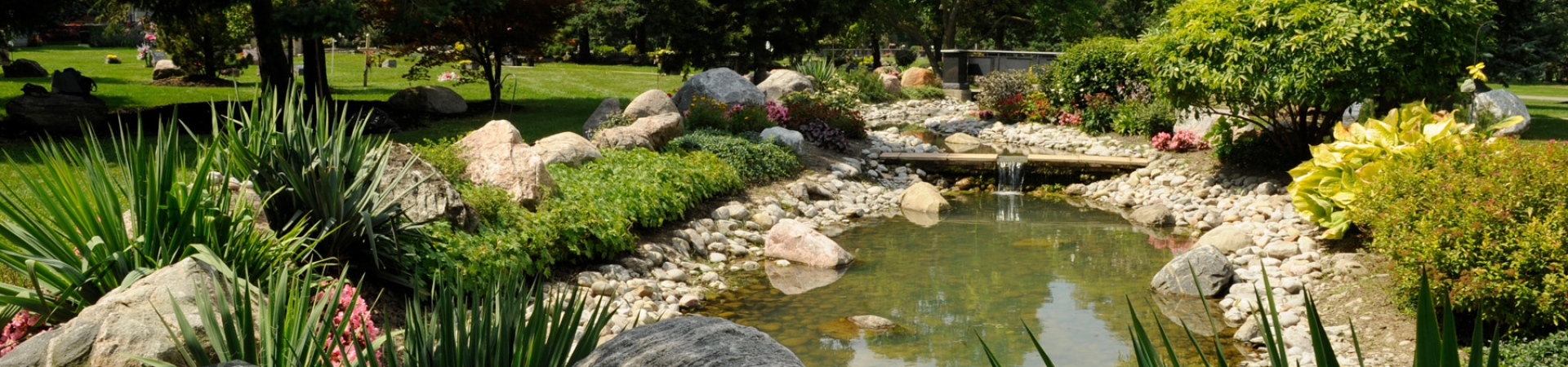 Peaceful view of York Cemetery 